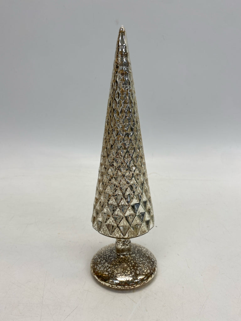 Gold Knobby Mercury Glass Christmas