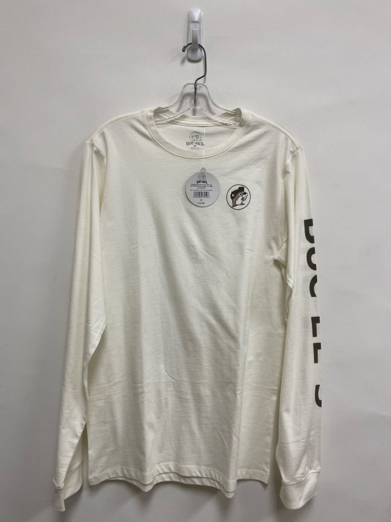 NWT Size M White Brown Words Men&