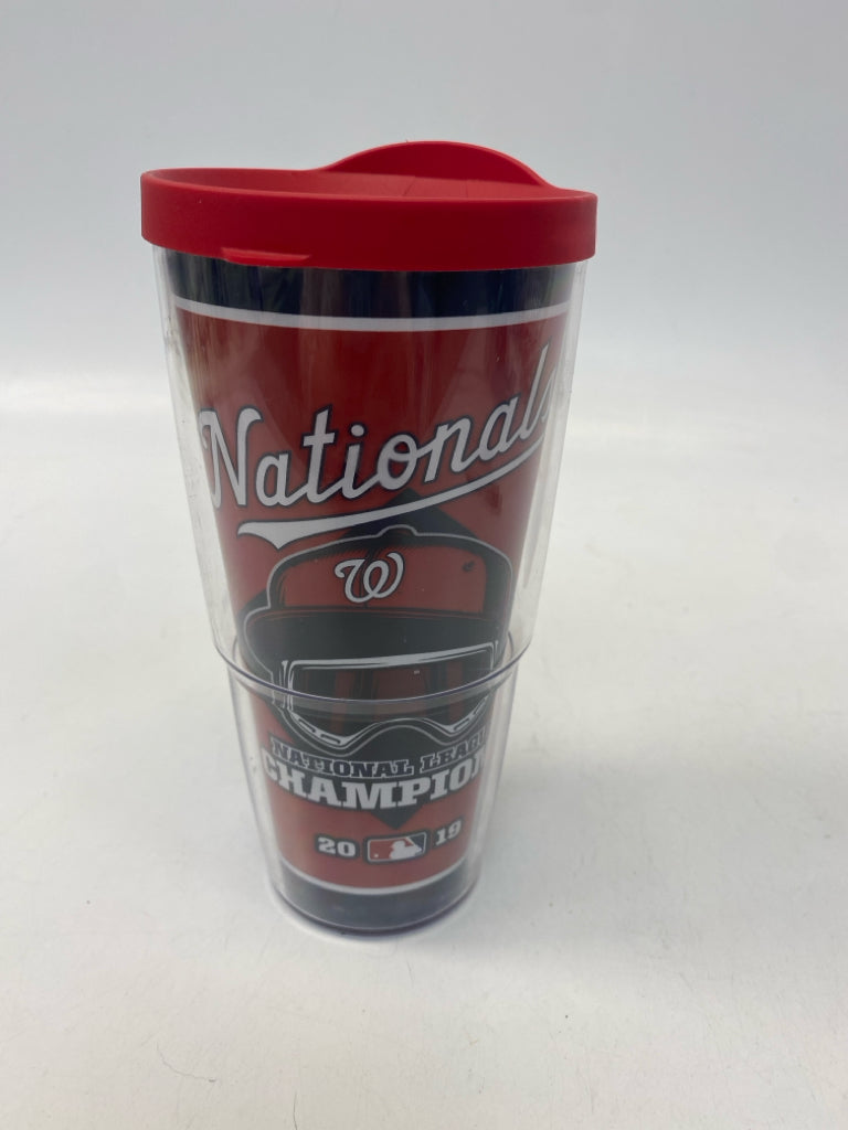 Tervis Clear Red/Black Tumbler