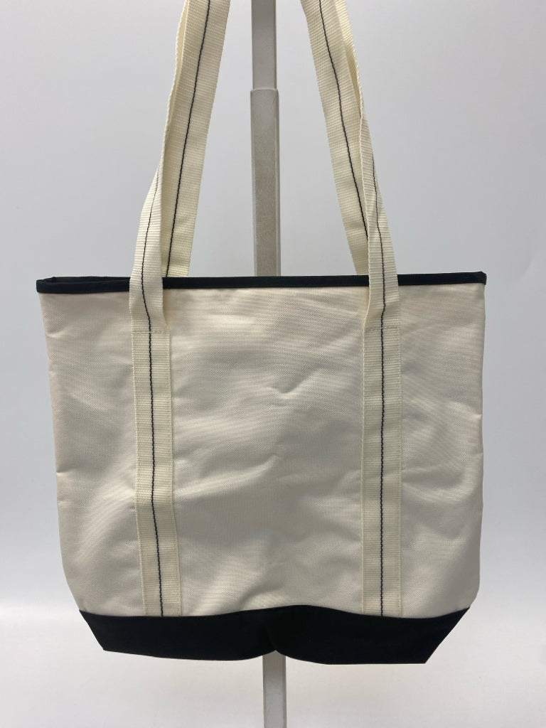 Cream/Black Wake Forest Tote Bag