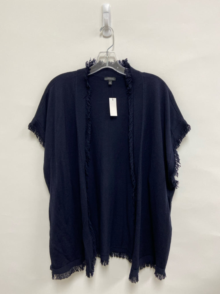 NWT Talbots Size M Black Fringe Ladies Sweater