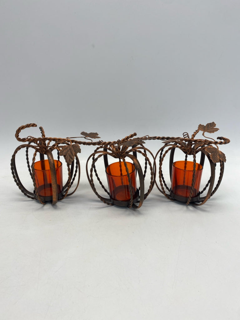 Copper Orange Metal/Glass Fall