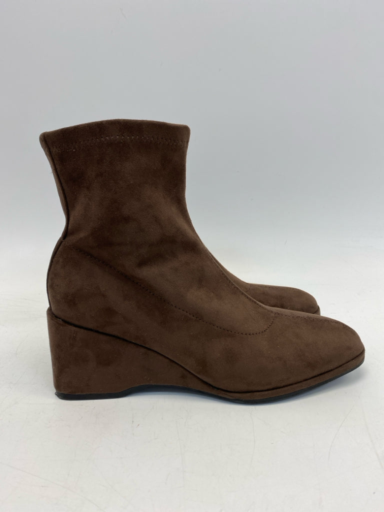 Aerosoles US Shoe Size 6 Brown Side Zipper Boots