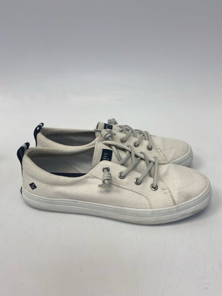 Sperry  Size 7 White Canvas Sneakers