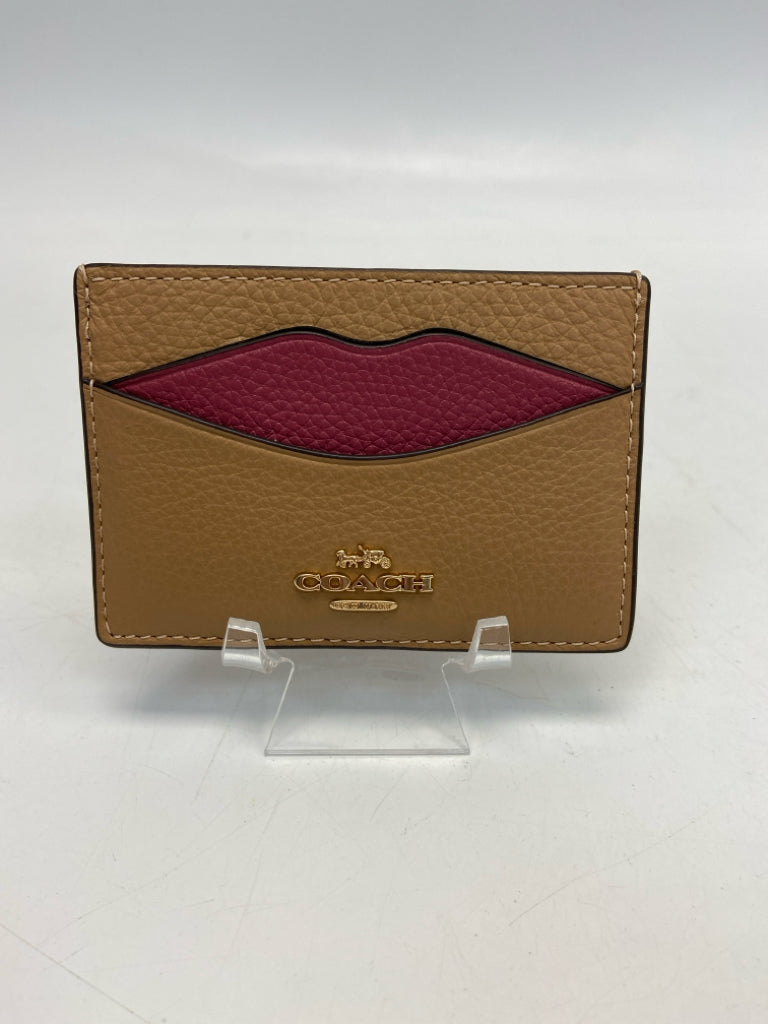 Coach Brown Pink Misc. Accessory
