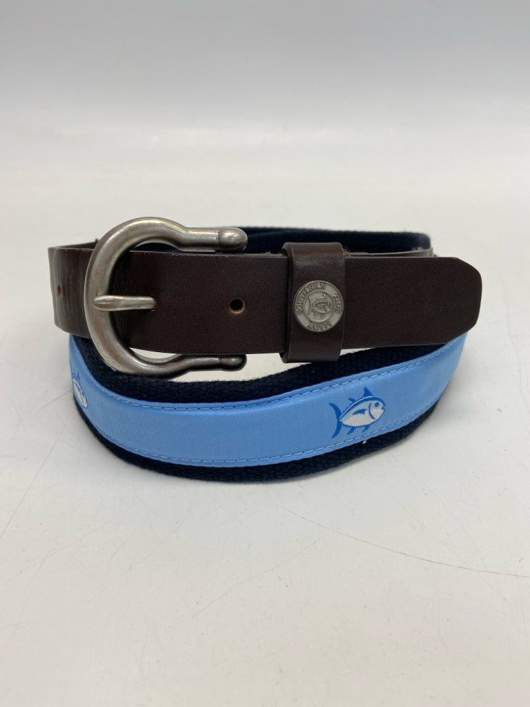 Southern Tide Size 36 Light Blue Fish Men&