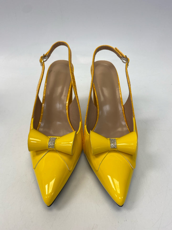 Size 43 Yellow Heels
