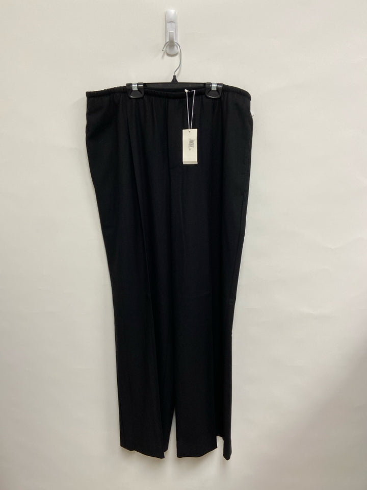 NWT VINCE. Size XL Black Pull-on Ladies Pants