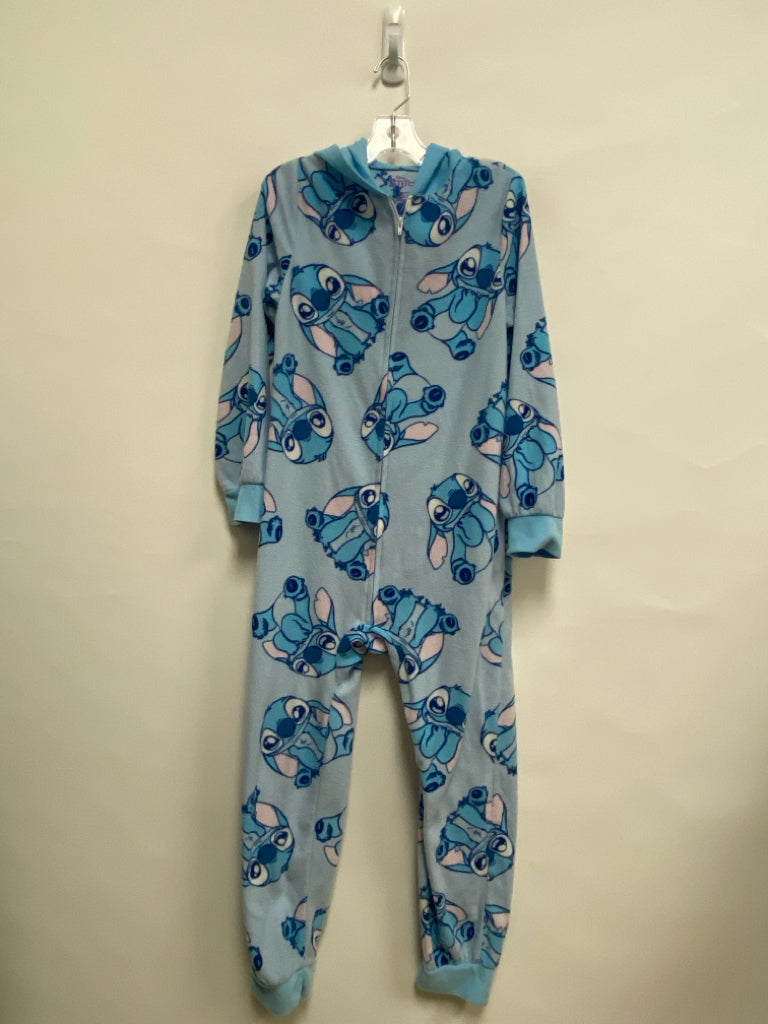 Disney SIZE 10/12 Pale Blue Blue Fleece Girl&