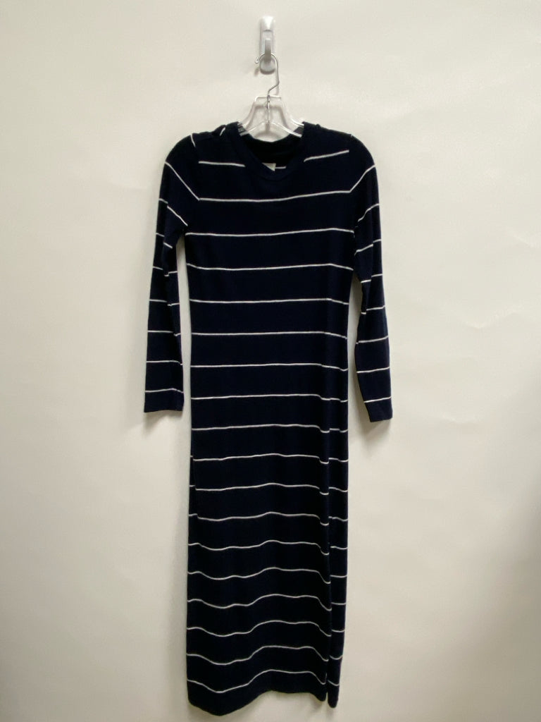 Lou&amp;Grey Size XS Navy White Striped Ladies Dress