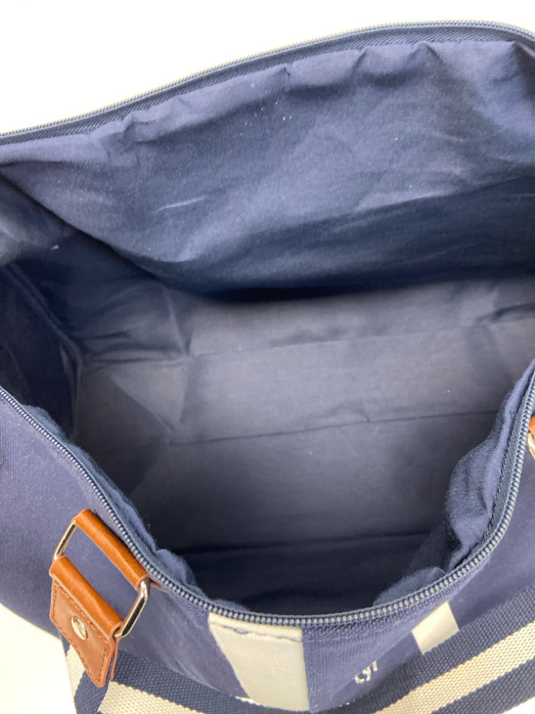 Ralph Lauren Blue White Duffle Bag