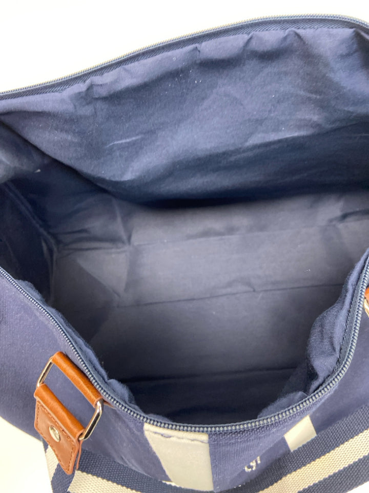 Ralph Lauren Blue White Duffle Bag