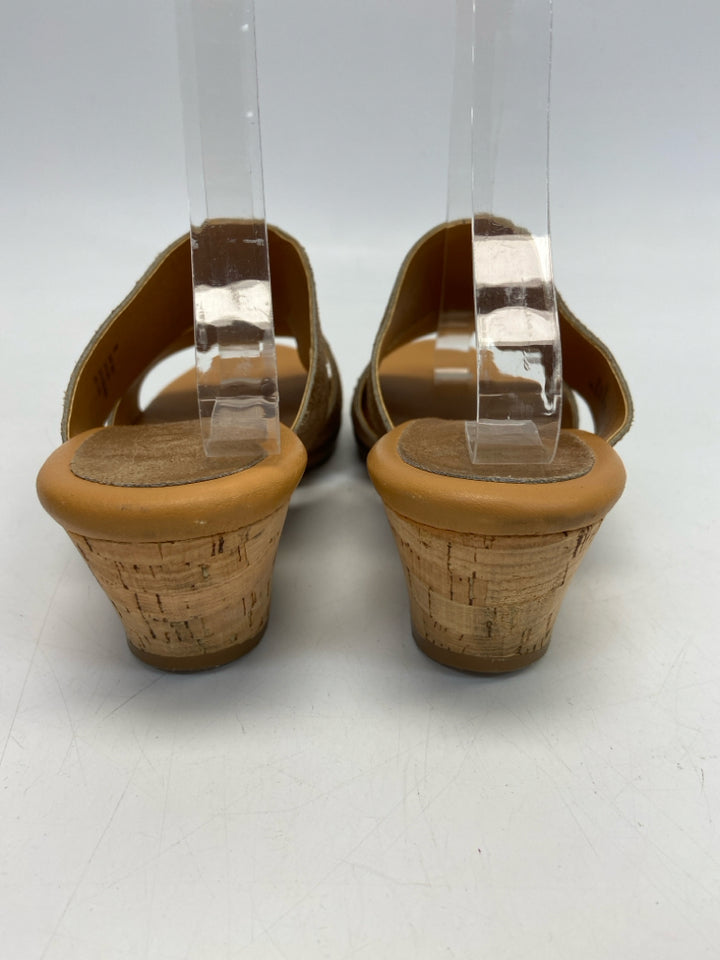 Korks  Size 9 Brown Sandals