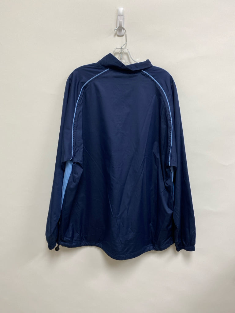 Size L Navy White UNC Men&