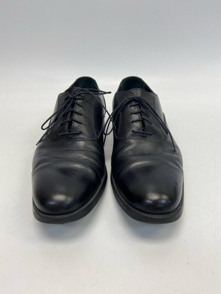 Ferragamo Size 9.5 2E Black Dress Shoe w/Dust Bag