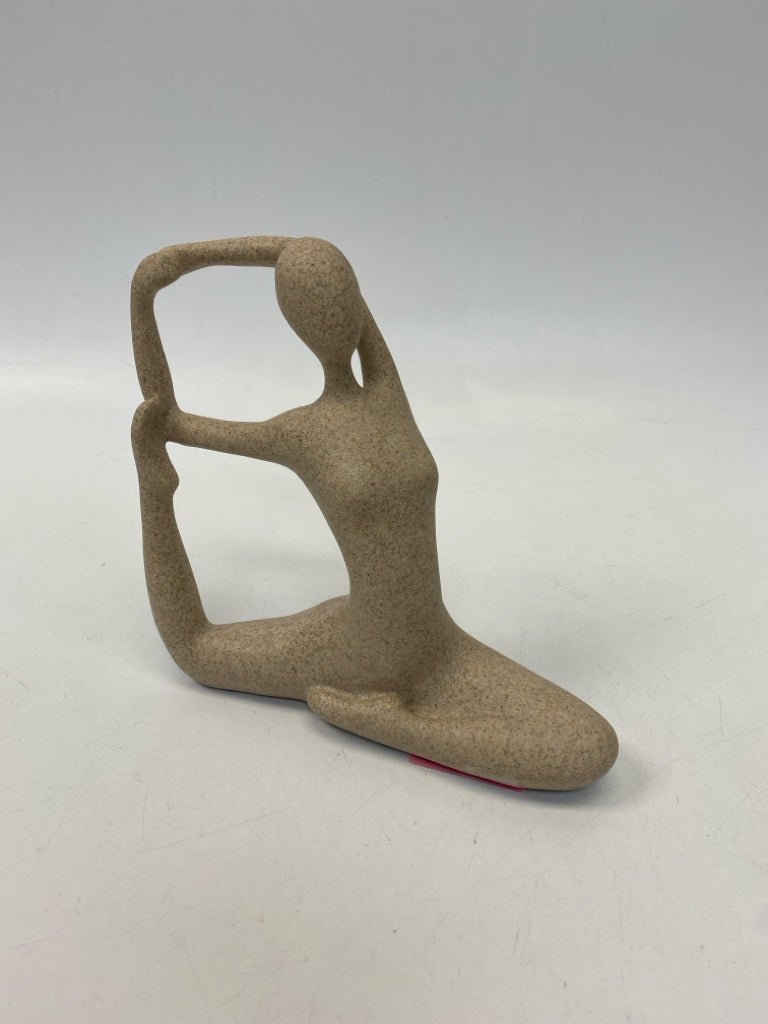 Tan Speckles Ceramic Figurine
