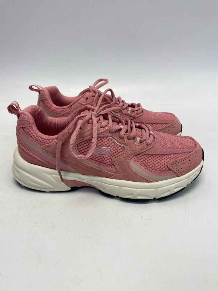 Avia US Shoe Size 8.5 Pink Lace-up Sneakers
