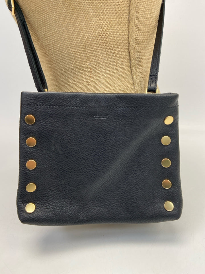 Hammitt Black Gold Accent(s) Leather Crossbody