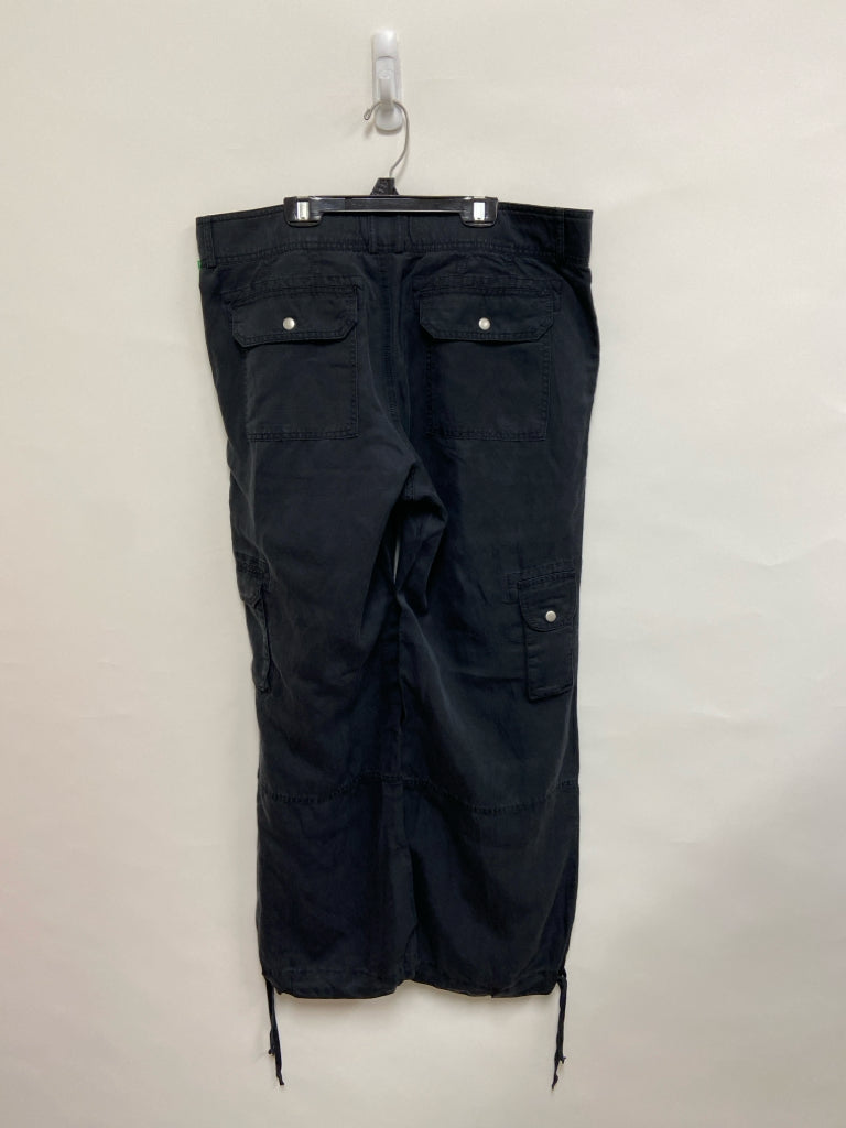 NWT Anthropologie Size 14 Black Cargo Ladies Pants