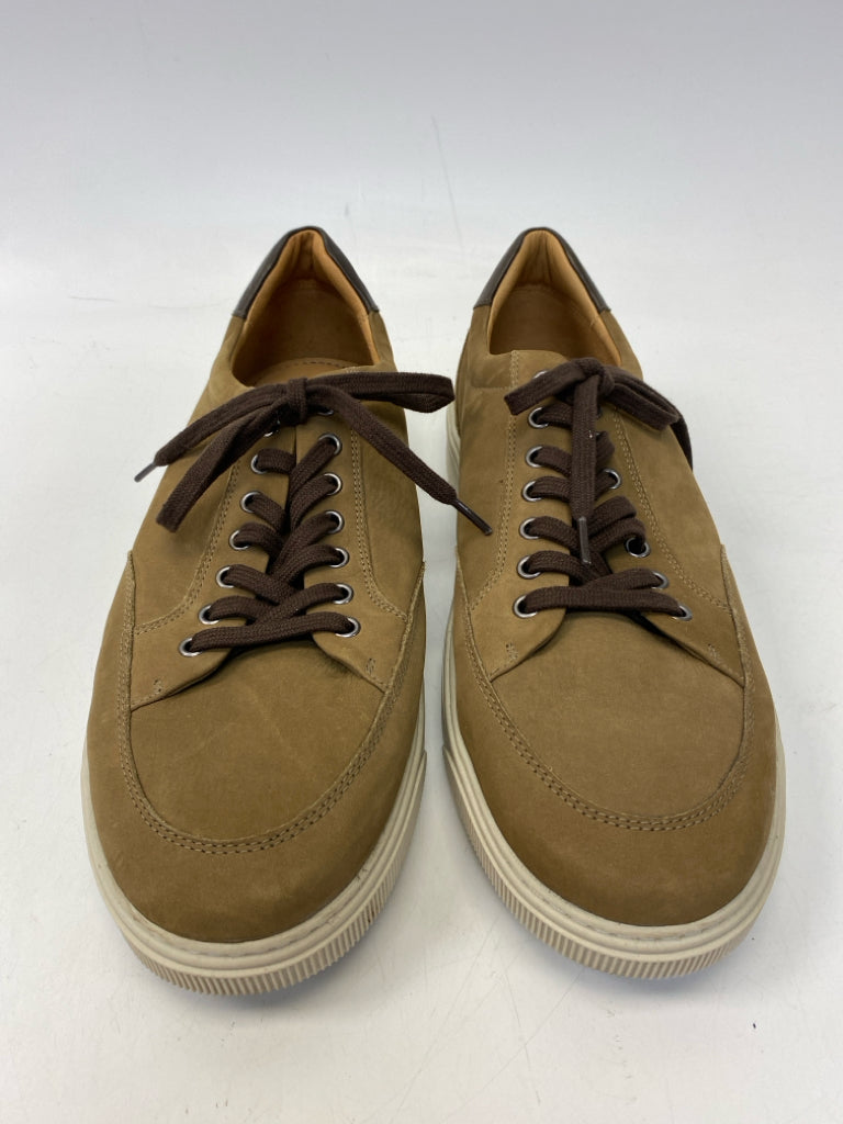Size 13 Brown Lace-Up Leather Men&