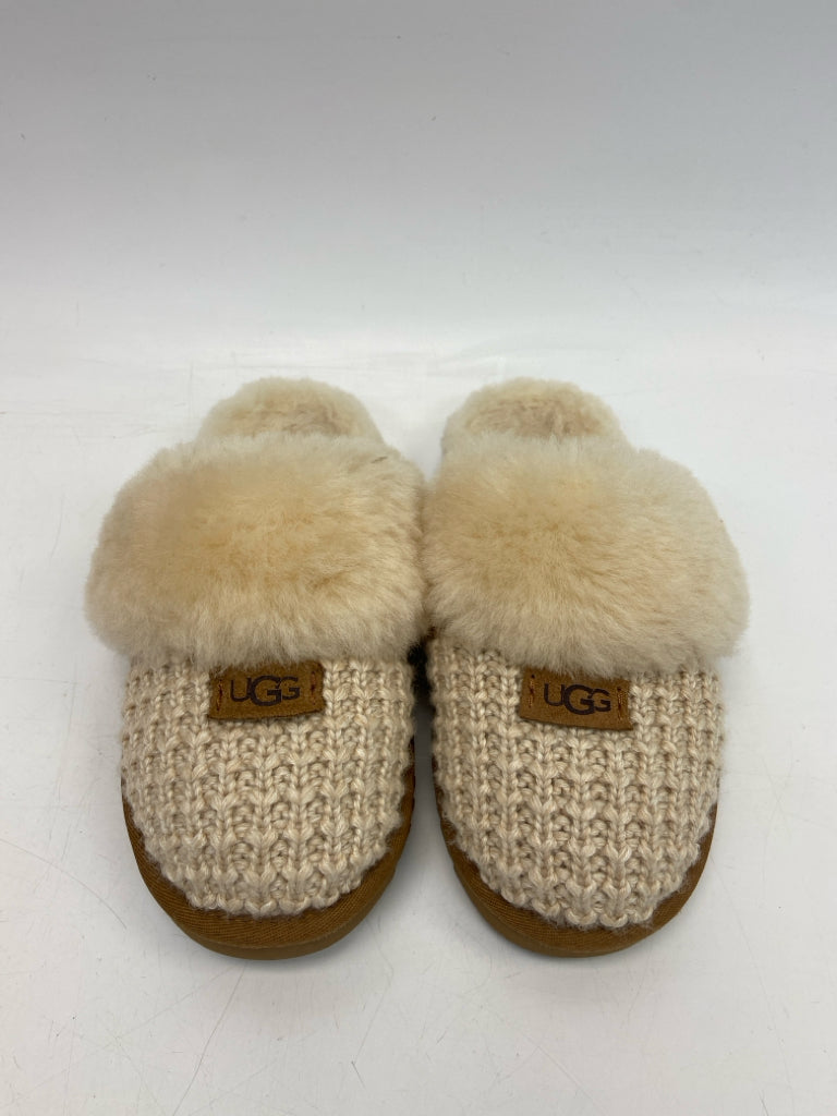 UGG  Size 5 Cream Slippers