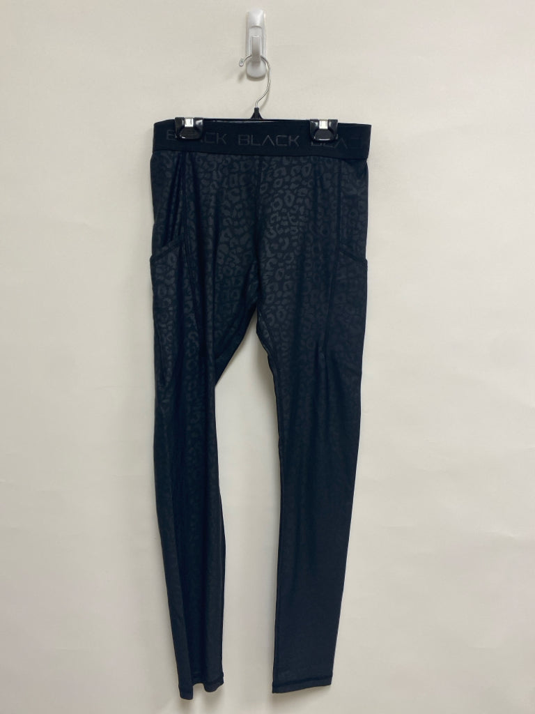 Size L Black Animal Print Ladies Leggings