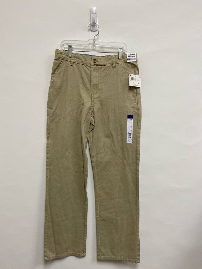 NWT Basic Editions SIZE 16 Khaki Twill Boy&