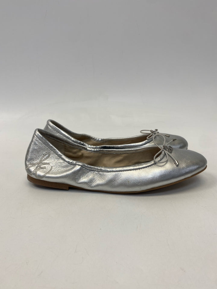 Sam Edelman  Size 9 Silver Flats