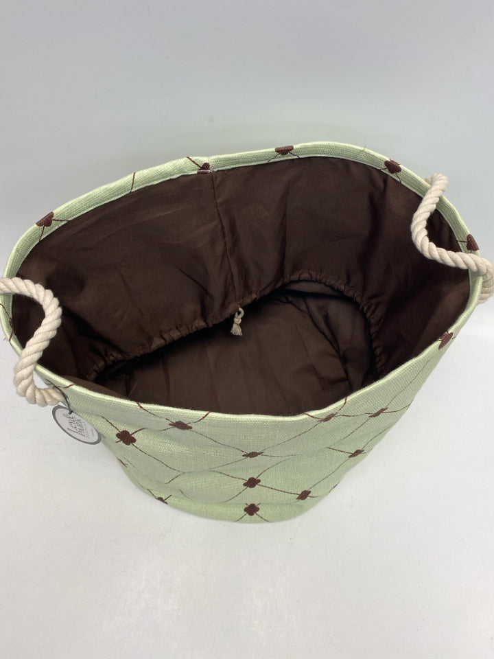 Sage Brown Print Fabric Misc. Home Item