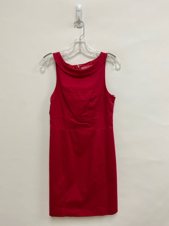 Size 8 Red Sleeveless Ladies Dress