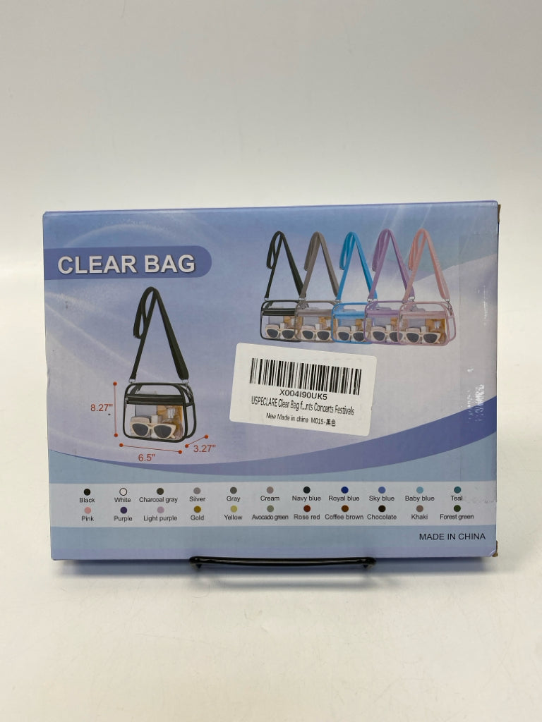 NEW/BOX Clear Handbag