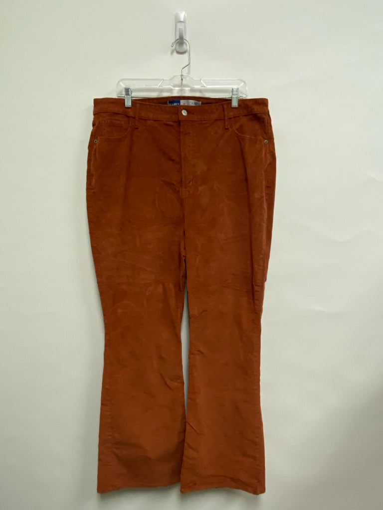 Old Navy  SIZE  18 Terra Cotta Corduroy Plus Size Pants