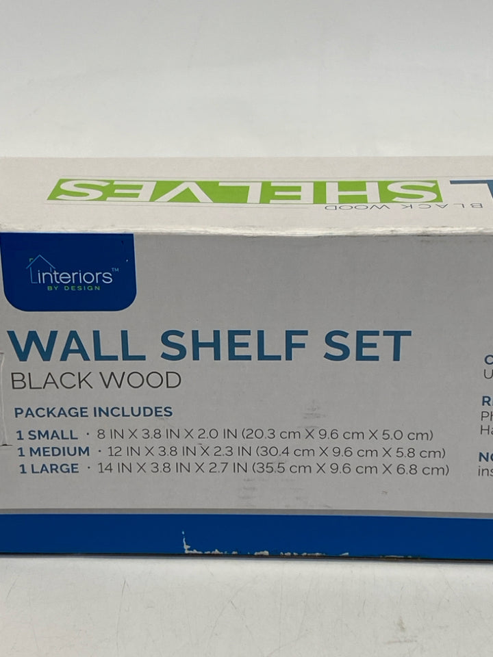 NEW/BOX Black Wall Hanging