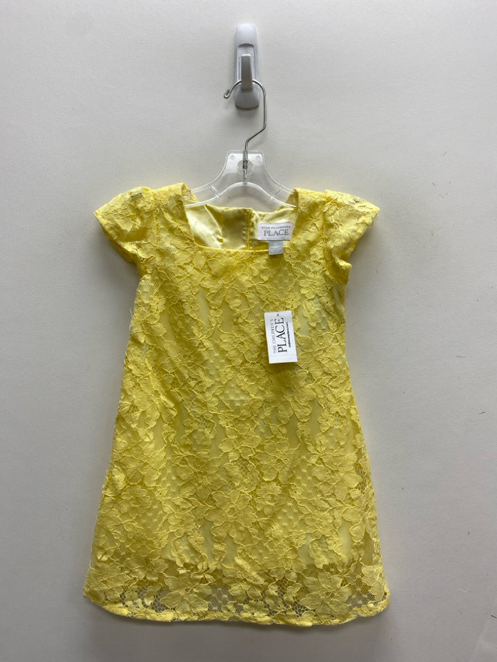 NWT The Place SIZE 2T Yellow Floral Lace Girl&