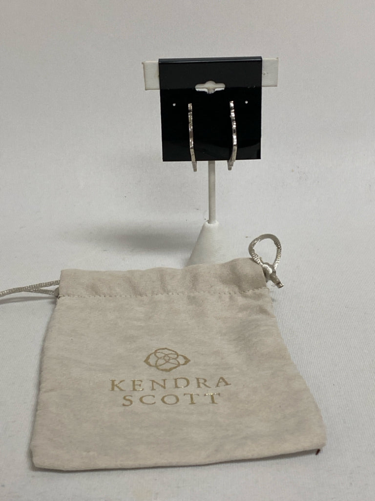 Kendra Scott Silver Color Shapes Earrings