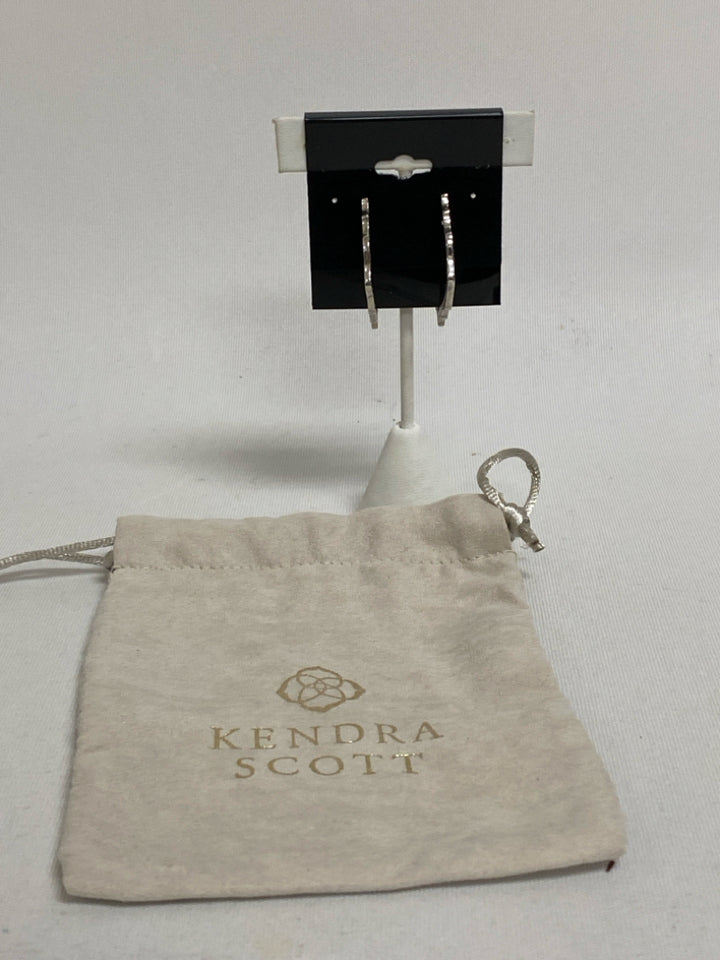 Kendra Scott Silver Color Shapes Earrings