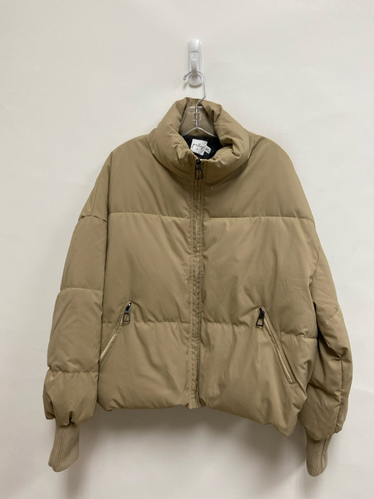 Size M Khaki Puffer Ladies Jacket