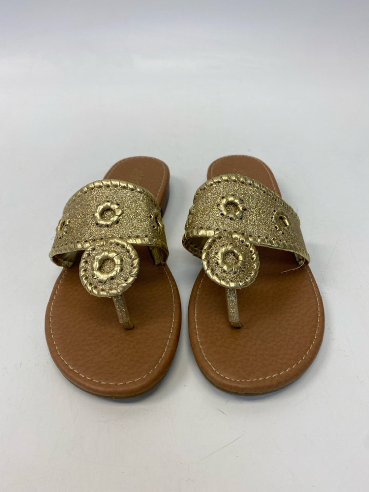 Size 8 Gold Sandals