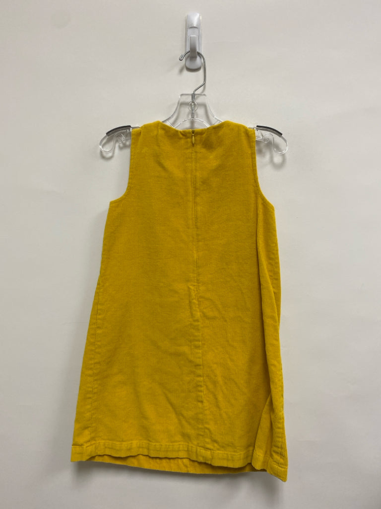 Mini Boden SIZE 7/8 Yellow Brown/Green Rabbit Corduroy Girl&
