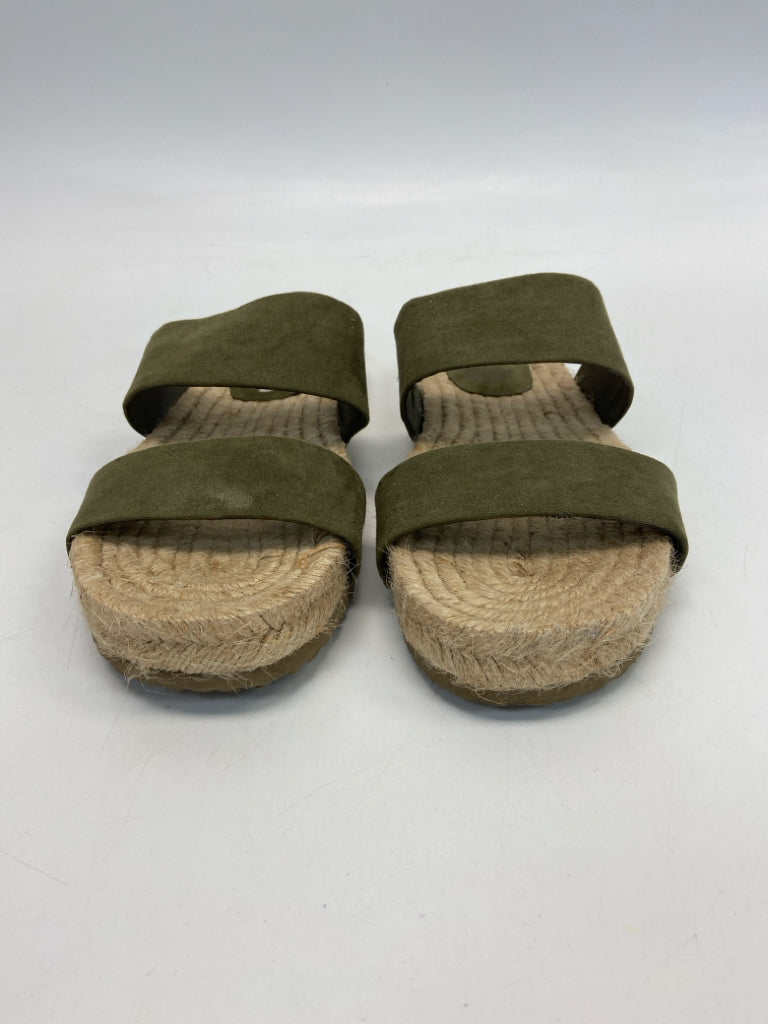 Haute Hippie  Size 8 Olive Sandals