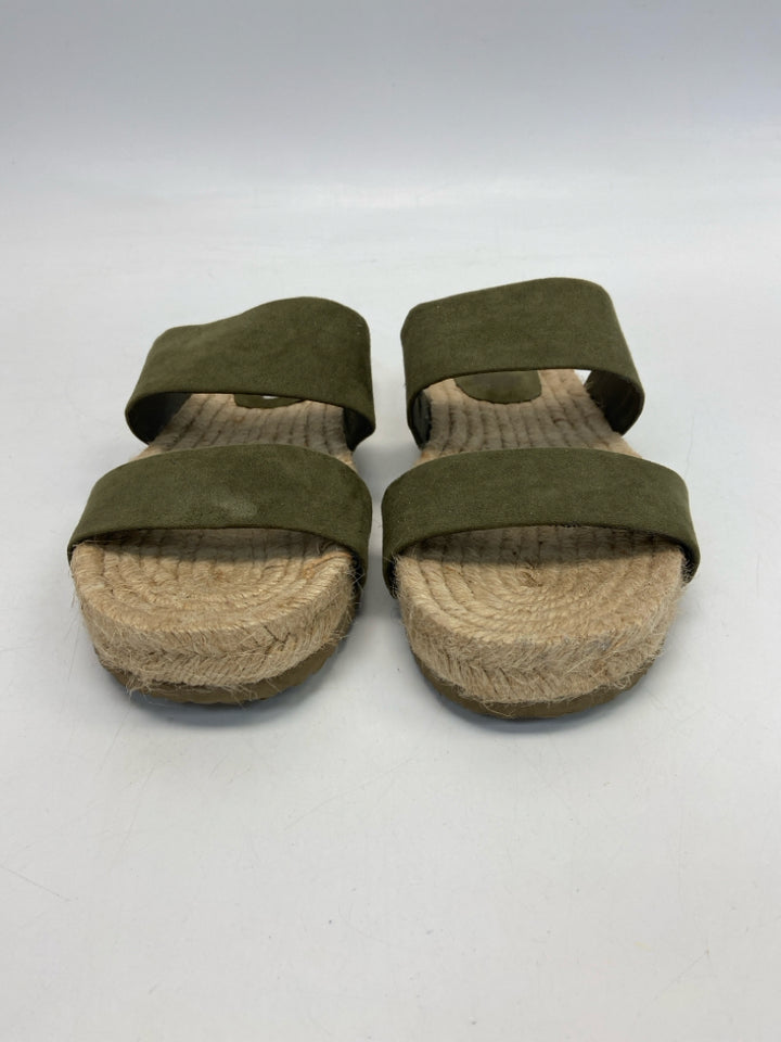 Haute Hippie  Size 8 Olive Sandals