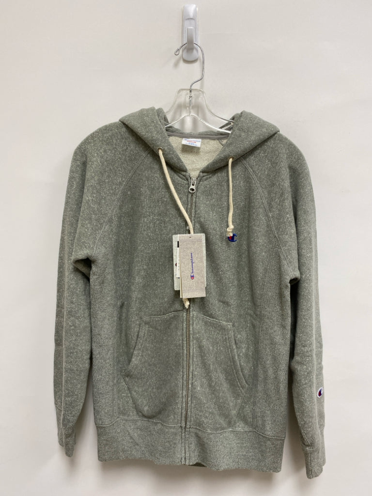 NWT Champion Size M Gray Hooded Zip Down Ladies Jacket
