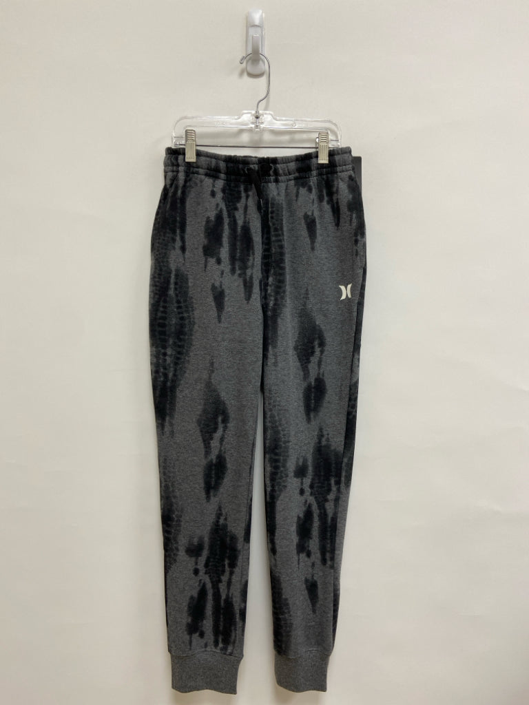 NWT Hurley SIZE M Gray/Blk Tie Dye Boy&