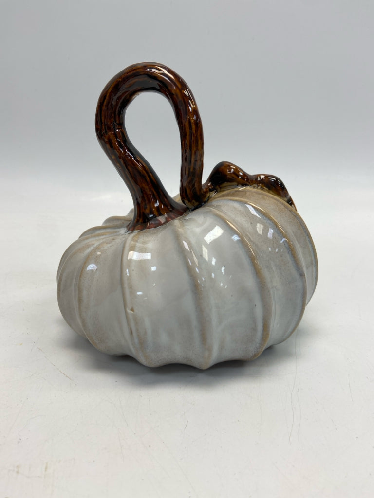 White Brown Ceramic Fall