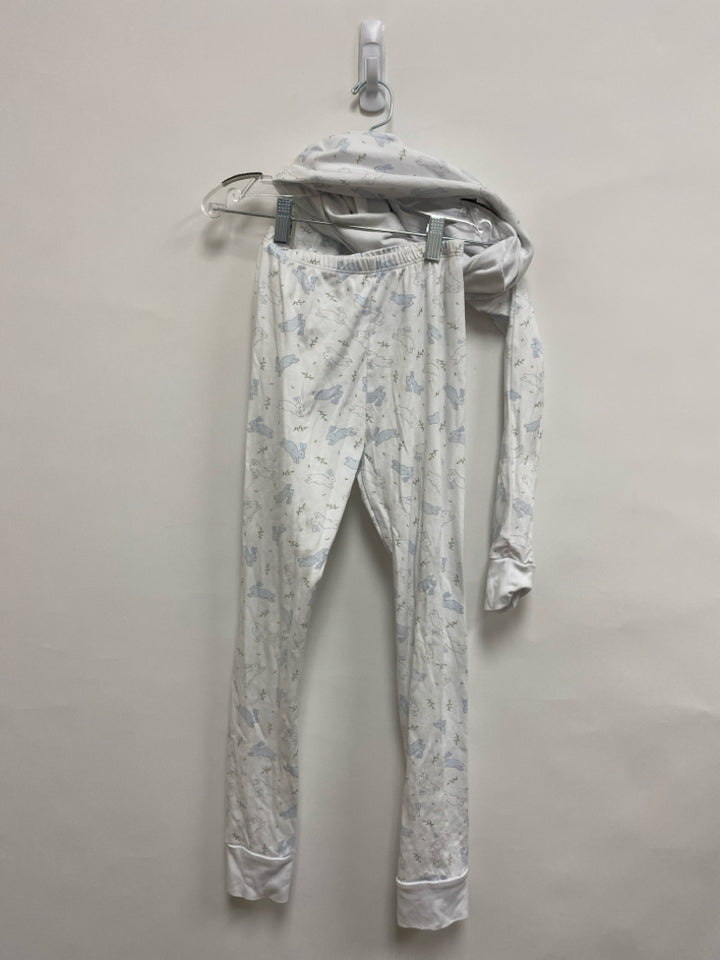 magnolia baby SIZE 10 White Blue Bunnies Boy&