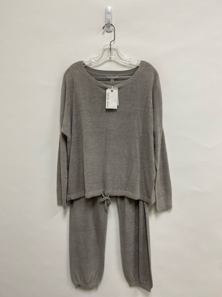 Barefoot Dreams Size S Gray Ladies Lounge 2 pc