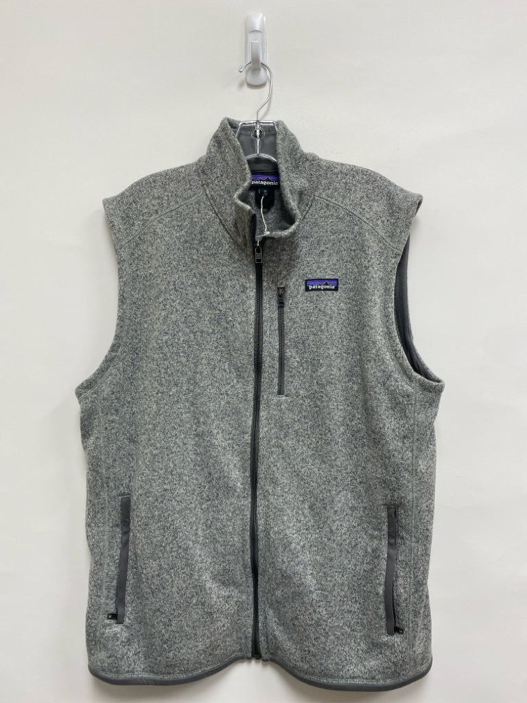 Patagonia Size XL Gray Zip Down Men&
