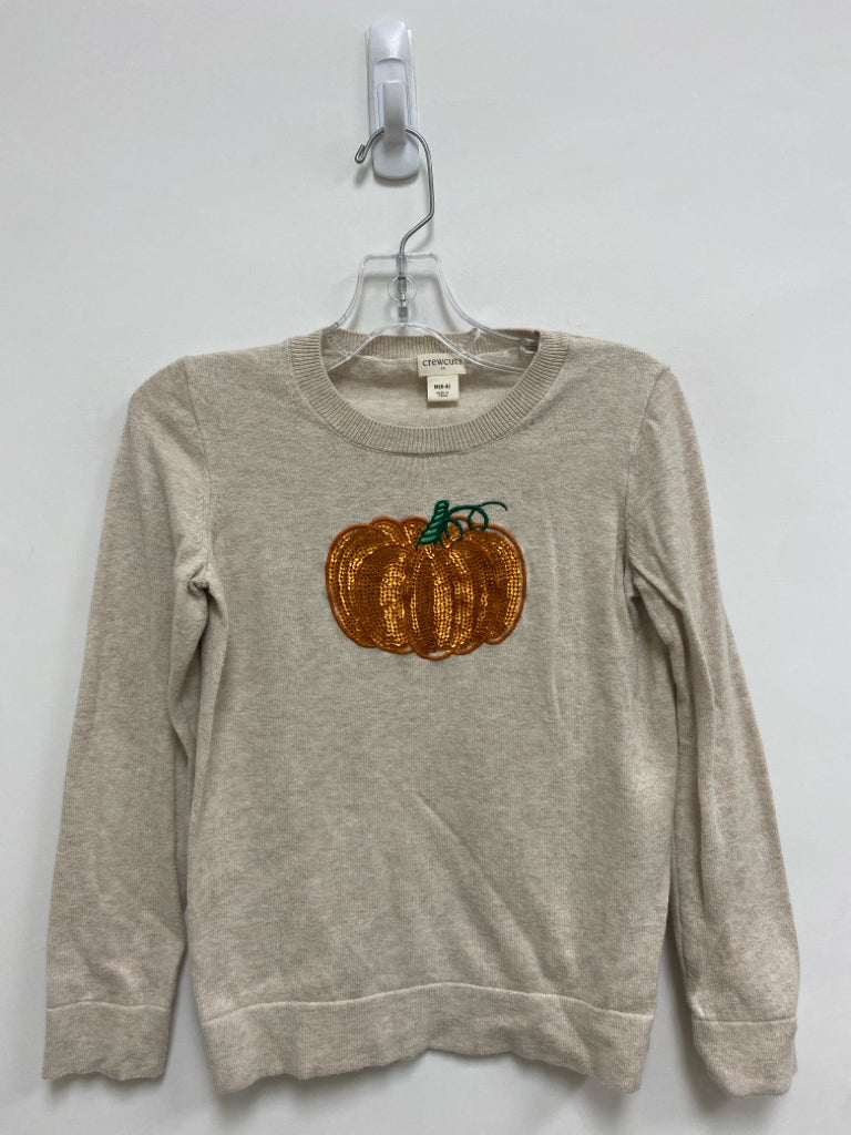 Crew Cuts SIZE 8/9 Beige Sequined Girl&