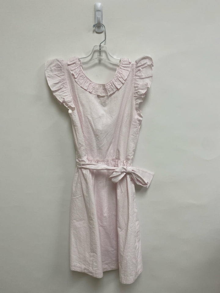 NWT Crew Cuts SIZE 16 Pink/White Stripes Seersucker Girl&