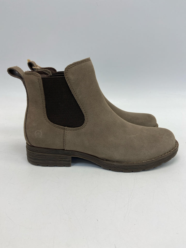 NWT Born  Size 9.5 Dark Taupe Suede Boots